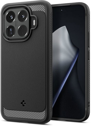 Spigen Rugged Armor Matte Black Xiaomi 15T Pro - Phone Cover - Main image