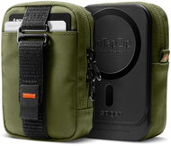Spigen Portable Organizer Pouch TintapZip MagSafe Olive Green - Phone Case