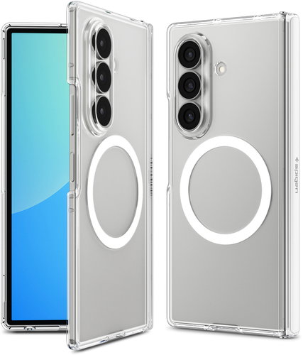 Spigen Ultra Hybrid Pro MagSafe Clear White Samsung Galaxy Z Fold8 Ultra - Phone Cover - Main image