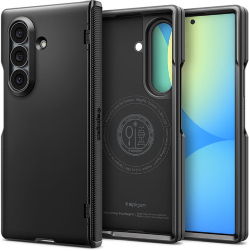 Spigen Slim Armor Pro MagSafe Black Samsung Galaxy Z Fold8 Ultra - Phone Cover - Main image