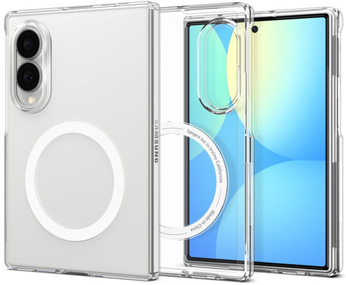Spigen Air Skin MagSafe Clear White Samsung Galaxy Z Fold8 - Phone Cover - Main image