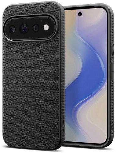 Spigen Liquid Air Matte Black Google Pixel 11 Pro - Phone Cover - Main image