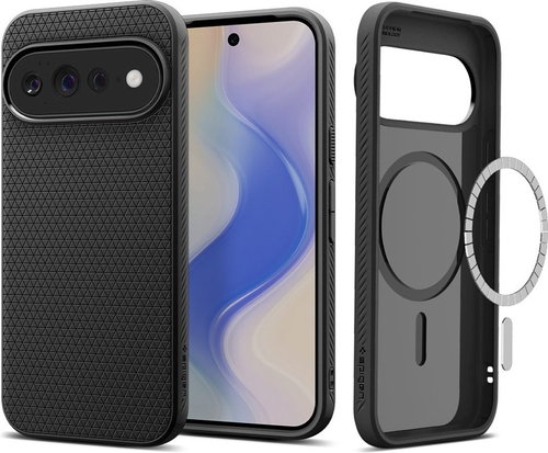 Spigen Liquid Air MagSafe Matte Black Google Pixel 11 Pro XL - Phone Cover - Main image