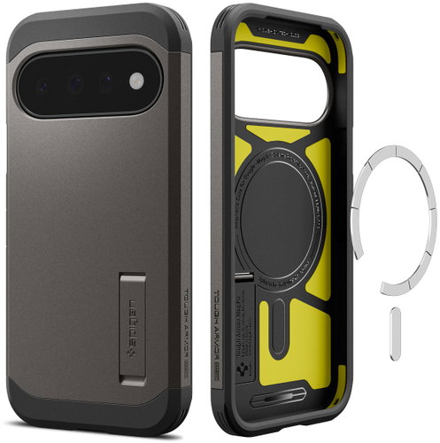 Spigen Tough Armor MagSafe Gunmetal Google Pixel 11 - Phone Cover - Main image