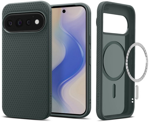 Spigen Liquid Air MagSafe Abyss Green Google Pixel 11 Pro - Phone Cover - Main image