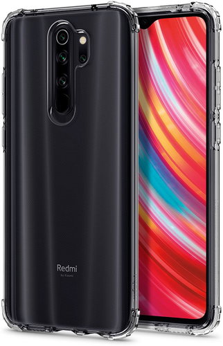 Spigen Crystal Shell, Clear, Xiaomi Redmi Note 8 Pro - Phone Cover - Main image