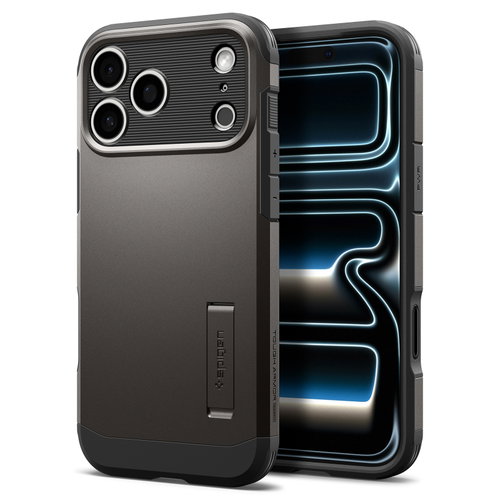 Spigen Tough Armor T MagSafe Gunmetal iPhone 18 Pro/17 Pro - Phone Cover - Main image