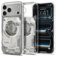 Spigen Ultra Hybrid MagSafe Zero One Natural Titanium iPhone 18 Pro/17 Pro - Phone Cover