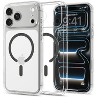 Spigen Ultra Hybrid MagSafe Clear graphite iPhone 18 Pro/17 Pro - Phone Cover
