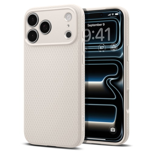 Spigen Liquid Air Natural Titanium iPhone 18 Pro/17 Pro - Phone Cover - Main image