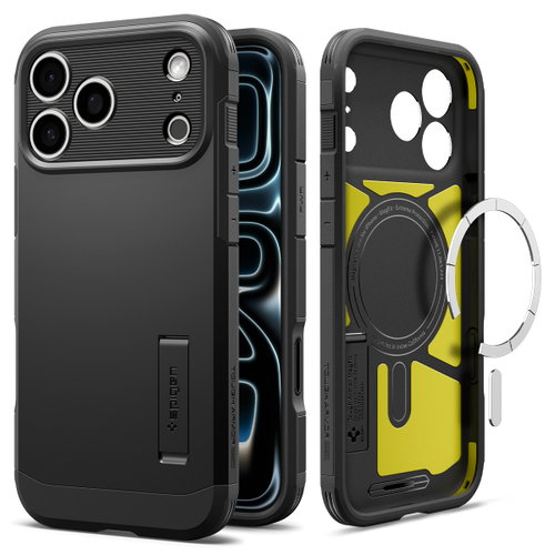 Spigen Tough Armor T MagSafe Black iPhone 18 Pro Max/17 Pro Max - Handyhülle - Hauptbild