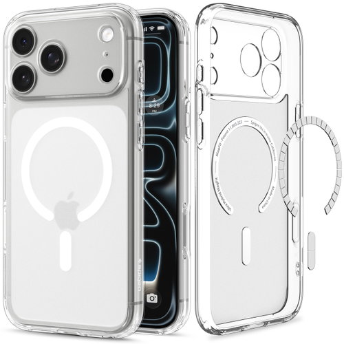 Spigen Ultra Hybrid MagSafe Frost White iPhone 18 Pro Max/17 Pro Max - Phone Cover - Main image