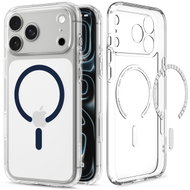 Spigen Ultra Hybrid MagSafe Clear Deep Blue iPhone 18 Pro Max/17 Pro Max - Phone Cover