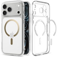 Spigen Ultra Hybrid MagSafe Clear Gold iPhone 18 Pro Max/17 Pro Max - Phone Cover