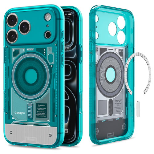 Spigen Ultra Hybrid MagSafe C-One Bondi Blue iPhone 18 Pro Max/17 Pro Max - Phone Cover - Main image