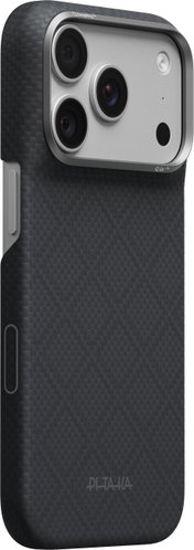 Pitaka Edge Case Argyle Basalt Black for iPhone 18 Pro/17 Pro - Phone Cover - Main image