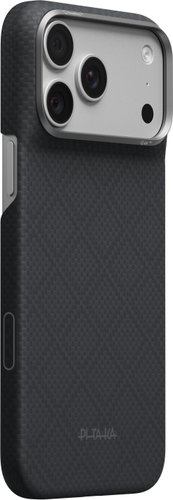 Pitaka Edge Case Argyle Basalt Black iPhone 18 Pro Max - Phone Cover - Main image