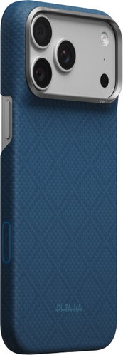 Pitaka Edge Case Argyle Midnight Blue iPhone 18 Pro Max - Phone Cover - Main image