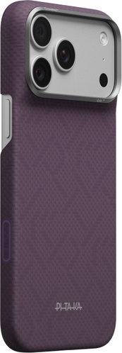 Pitaka Edge Case PTK Weaving Charoite Purple iPhone 18 Pro Max - Phone Cover - Main image