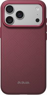 Pitaka Summa Case Argyle Burgundy iPhone 18 Pro Max - Phone Cover