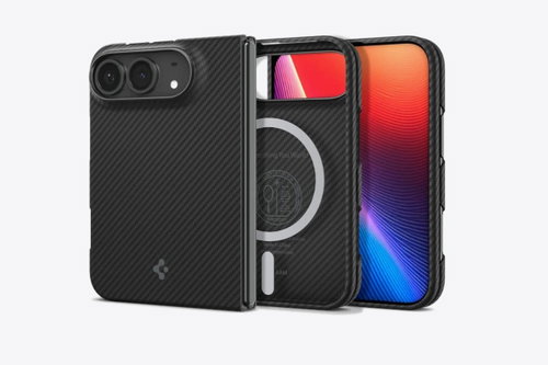 Spigen Air Skin Aramid MagSafe Black iPhone Duo Main image Spigen Air Skin Aramid MagSafe Black iPhone Duo - Phone Cover - Main image