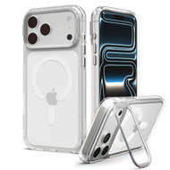 Spigen Ultra Hybrid Optik S MagSafe Clear Silver iPhone 18 Pro/17 Pro - Phone Cover