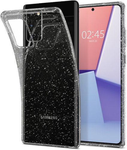 Spigen Liquid Crystal Glitter Samsung Galaxy Note20 - Telefon tok - Fő fotó