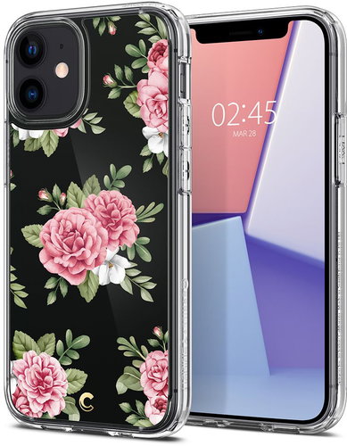 Spigen Cecile Pink iPhone 12 Mini - Phone Cover - Main image