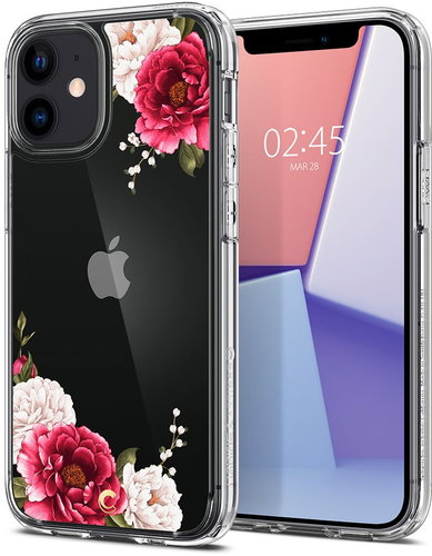 Spigen Cecile Red iPhone 12 Mini - Phone Cover - Main image
