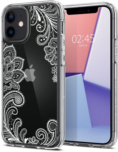 Spigen Cecile White iPhone 12 Mini - Phone Cover - Main image