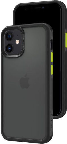 Spigen Color Brick Black iPhone 12 Mini - Phone Cover - Main image