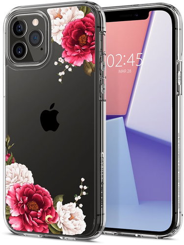 Spigen Cecile Red iPhone 12/iPhone 12 Pro - Phone Cover - Main image