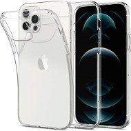 Telefon tok Spigen Liquid Crystal iPhone 12/iPhone 12 Pro átlátszó tok - Kryt na mobil