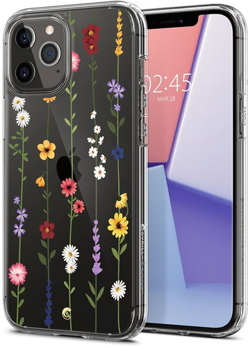 Spigen Cecile Flower, iPhone 12 Pro Max - Phone Cover - Main image