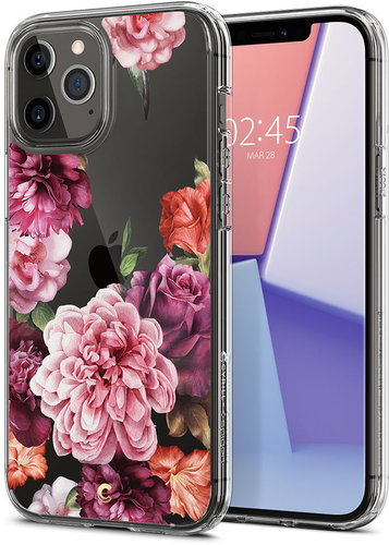 Spigen Cecile, Rose, iPhone 12 Pro Max - Phone Cover - Main image