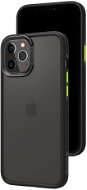 Spigen Color Brick Black iPhone 12 Pro Max - Kryt na mobil
