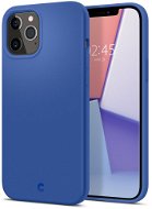 Spigen Silicone, Navy, iPhone 12 Pro Max - Phone Cover