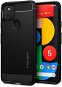 Spigen Rugged Armor, Black, Google Pixel 5 - Phone Cover