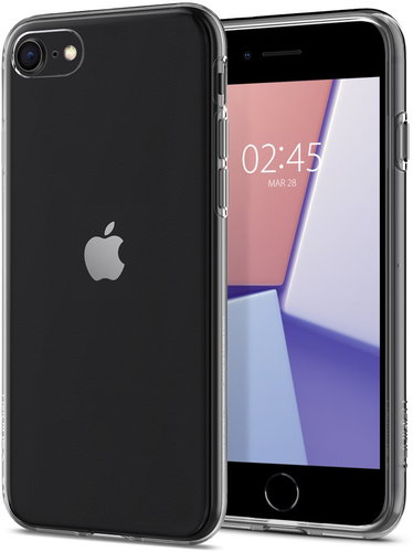 Spigen Crystal Flex Clear iPhone SE 2022/SE 2020/8/7 - Phone Cover - Main image