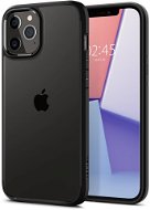 Spigen Crystal Hybrid, Black, iPhone 12/iPhone 12 Pro - Phone Cover