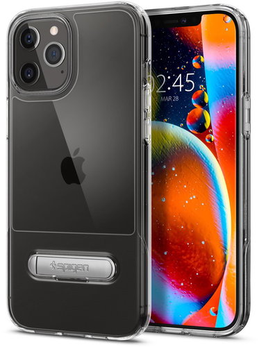 Spigen Slim Armor Essential, Clear, iPhone 12 Pro Max - Phone Cover - Main image