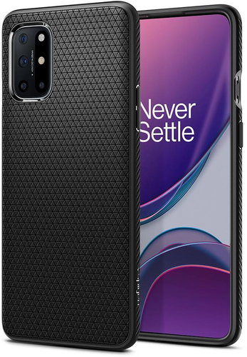 Spigen Liquid Air Black OnePlus 8T - Phone Cover - Main image