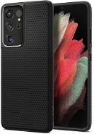 Spigen Liquid Air Black Samsung Galaxy S21 Ultra - Phone Cover
