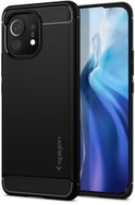 Spigen Rugged Armor Black Xiaomi Mi 11 - Phone Cover