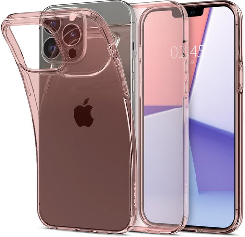Spigen Crystal Flex Rose Crystal iPhone 13 Pro Max - Phone Cover - Main image