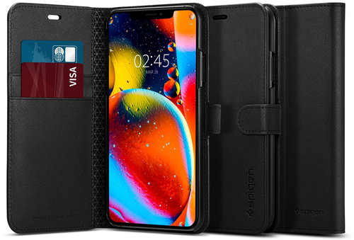 Spigen Wallet S Black iPhone 11 Pro - Phone Cover - Main image