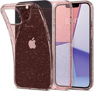 Spigen Liquid Crystal Glitter Rose Quartz für iPhone 13 - Handyhülle