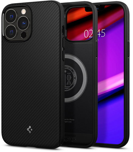 Spigen Mag Armor Matte Black iPhone 13 Pro - Handyhülle - Hauptbild