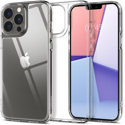 Spigen Quartz Hybrid Crystal Clear iPhone 13 Pro Max - Phone Cover - Main image