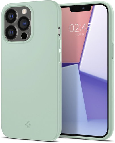 Spigen Thin Fit Apple Mint iPhone 13 Pro - Phone Cover - Main image